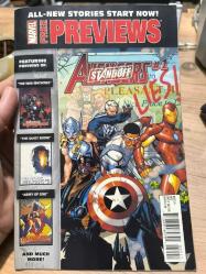 LOT.19 » MARVEL COMICS PREVIEWS APRIL 2016 IRON MAN INHUMANS MS. MARVEL AVENGERS NM