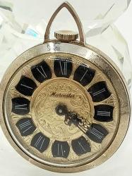 CEP SAATİ, ANTİKA ALTIN VARAKLI ''HARVESTER'' ZENNE CEP SAATİ 181