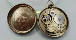 CEP SAATİ, ANTİKA ALTIN VARAKLI ''HARVESTER'' ZENNE CEP SAATİ 181