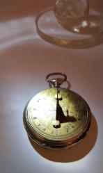 SAAT, GÜNEŞ SAATİ  OLDUKÇA YAŞLI ORJİNAL GÜNEŞ  SAATİ  63