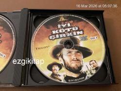 iyi kötü çirkin  vcd  (PC'de izlenmiştir/denenmiştir) clint eastwood lee van cleef aldo giuffre mario brega  (good bad ugly)