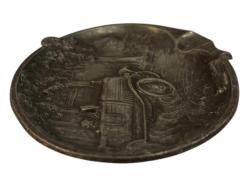 A.R. Depose Döküm Kabartma İşçilikli Kül Tablası - 18 cm