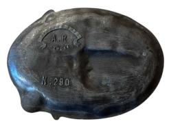 A.R. Depose Döküm Kabartma İşçilikli Kül Tablası - 18 cm