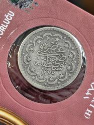 Sultan Abdülaziz 1277/3 Gümüş 5 Kuruş Nadir