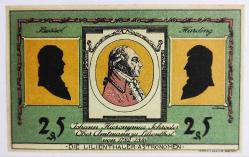 Almanya Asırlık Notgeld 25 Pfenning..((1921))