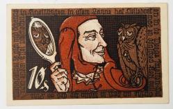 Almanya Asırlık Notgeld 10 Pfenning..((1921))