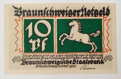 Almanya Asırlık Notgeld 10 Pfenning..((1921))