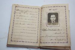 OSMANLI EVLİLİK CÜZDANI ORJİNAL OSMANLI COK NADİR (YUKARI RAF