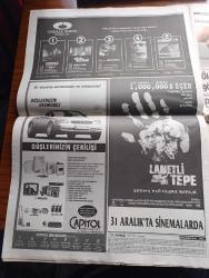 Radikal İki Gazetesi - Turkish Newspaper - 19 Aralık 1999 - hayvanlar ve insanlar - sezon açılışında Fenerbahçe aslında Rıdvan Dilmen ve transferleri bu işin olmayacağının baştan göstergesiydi - yeşilçam'ın unutulmazları - batılı Türk çelebisi Ali Kırca fotoğraf - Okay Temiz Ivo Papazov konseri - sokağa çıkma yasağı tiyatro - Fenerbahçe'nin milli kalecisi Rüştü Rençber taraftarın saldırısına uğramıştır - Güzin Dino'yla Paris'te röportaj - kurtuluş'un sakallı ustası Grontes Arpağ Varlık vergisi ile küçük bir çocukken tanışmış fotoğraf - dostlar tiyatrosu 30. Yıl - salkım hanımın taneleri filmi sinemalarda - Reha Erdem'in filmi kaç para kaç sinemalarda - bulmaca - şifre bulmaca - Mualla Sürer ve Mürvet Sim'siz bir Türk sinema tarihi yazmaya kalkan cahildir fotoğraf - sinemamızın müthiş çocuğu Metin Erksan fotoğraf - Atıf Yılmaz ve Lütfü Akad'ın öğrencisi Yılmaz Güney'in Umut'u sinemamızın dönüm noktalarından biriydi Fotoğraf - Yol filminin  Halil Ergün'ü fotoğraf - sinema Lütfi Akat