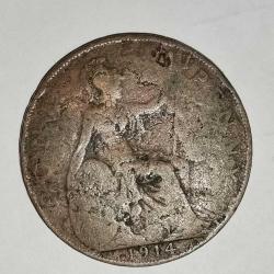 İNGİLTERE  1914  1  PENNY