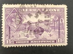 İngiliz Sömürgesi Sierra Leone_ damgalı