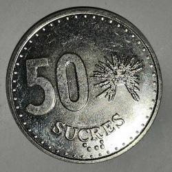 EKVATOR  1991  50 SUCRE