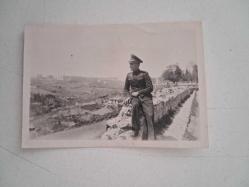 '' 20 Nisan 1934, İstanbul '' notlu Siyah Beyaz, Asker Fotoğrafı - 9/6 cm.