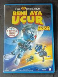 BENİ AYA UÇUR 3D * FLY ME TO THE MOON * ANİMASYON * DVD (GÖZLÜK YOKTUR)
