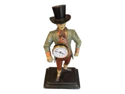 41 cm yüksekliğinde avrupa Üretimi Clock Man Masa Saati