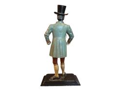 41 cm yüksekliğinde avrupa Üretimi Clock Man Masa Saati