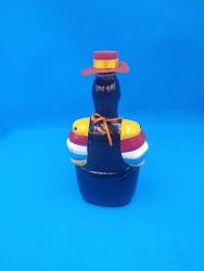 İNSAN ŞEKLİNDE VİNTAGE KOLEKSİYONLUK İÇKİ ŞİŞESİ