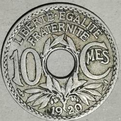 FRANSA  1920   10  CENTİM