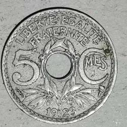 FRANSA  1923   5  CENTİM