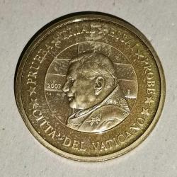 SPECİMEN  VATİKAN  2007   10  EURO CENT  DENEME PARASI  GERÇEK DEĞİLDİR.  FANTAZİ PARASI
