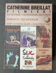 CATHERINE BREILLAT FİLMLERİ * İLK SEVİŞME * CEHENNEMİN ANATOMİSİ * ROMANCE X * KIZ KARDEŞİM * AYIP YATAKTA OLUR * KUSURSUZ AŞK * 6 DVD BOX SET