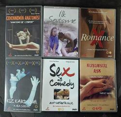 CATHERINE BREILLAT FİLMLERİ * İLK SEVİŞME * CEHENNEMİN ANATOMİSİ * ROMANCE X * KIZ KARDEŞİM * AYIP YATAKTA OLUR * KUSURSUZ AŞK * 6 DVD BOX SET