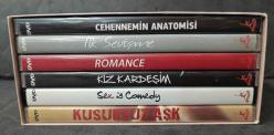 CATHERINE BREILLAT FİLMLERİ * İLK SEVİŞME * CEHENNEMİN ANATOMİSİ * ROMANCE X * KIZ KARDEŞİM * AYIP YATAKTA OLUR * KUSURSUZ AŞK * 6 DVD BOX SET