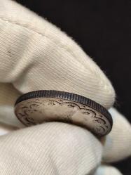 Sultan Reşat 1327/3 Manastır Baskı Gümüş 10 Kuruş Nadir RRR