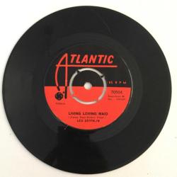 Led Zeppelin  / Livin' Lovin' Maid (She's A Woman) - Bring It On Home / Turkey 1970 / *Blues rock*
