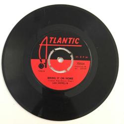Led Zeppelin  / Livin' Lovin' Maid (She's A Woman) - Bring It On Home / Turkey 1970 / *Blues rock*