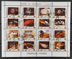 UMM-AL-QIWAIN -TROPIKAL BALIKLAR MINI BLOK D.LI SERI