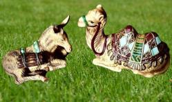 Vintage Koleksiyonluk Thomas Kinkade Damgalı Seri Numaralı Amerikan Biblolar (çift)