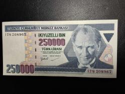 7. EMİSYON 250 BİN TÜRK LİRASI I 78 208967 ÇİL TCB 4128