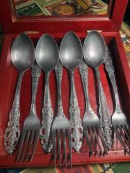 Stainless steel kaşık çatal 4 lü set