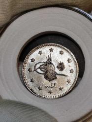 Sultan Abdülhamid 1293/32 Gümüş 1 Kuruş Çil