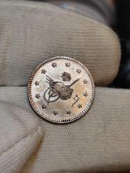 Sultan Abdülhamid 1293/32 Gümüş 1 Kuruş Çil