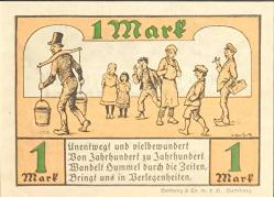 Almanya Notgeld Yabancı Kağıt Para