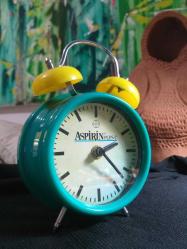 Bayer menşei aspirin yazılı saat