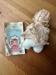 1970 lerden Vintage koleksiyon parçası el greco matchbox (kibrit kutusu) serisi bebek