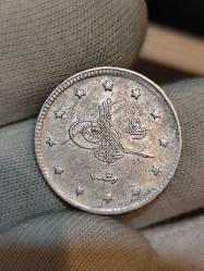 Sultan Reşat/1327/5 Gümüş 2 Kuruş Nadir