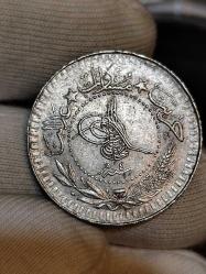 Sultan Vahdettin 1336/4 Nikel 40 Para Çil