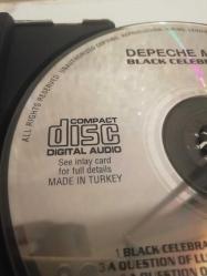 Depeche mode  black celebration , CD nadir 1993 Türkiye baskı