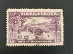 İngiliz Sömürgesi Sierra Leone_ damgalı