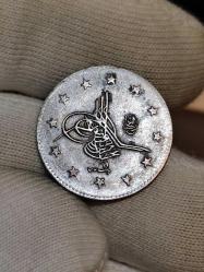 Sultan Abdülhamit 1293/11 Gümüş 2 Kuruş