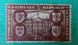 İrlanda _ 1949 _ nadir seriden damgalı pul