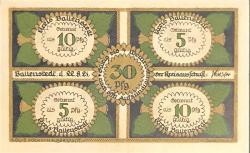 Almanya Notgeld Yabancı Kağıt Para