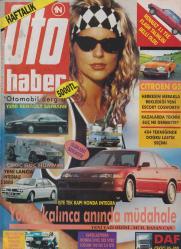 OTOHABER   1-7 NİSAN 1992 - SAYI: 19   -   HAFTALIK ESKİ OTOMOBİL DERGİLERİ
