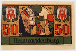 Almanya Asırlık Notgeld 50 Pfenning..((1922))