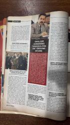 HAFTALIK HABER DERGİSİ - 7-13 NİSAN 2006 SAYI: 157  UĞUR YÜCEL - LOUAI SAKKA - TÜRKAN ŞORAY - HELEN THOMAS - GÜLÇİÇEK BEKTAŞ - BAYBAŞİN KARDEŞLER - FATİH KARA - ERCAN ARIKLI - SERDAR MUTLU - NÜKET MUTLU - ÖZGÜR YİCİ - ONUR YILDIRIM - HAKAN TURPÇU - ALİ KEMAL ERDEM - OZAN ÖZHAN - DESTAN HARMANCI - GÖKHAN YILMAZ - EMEL LAKŞE - GÖKÇE GÜVEN - M. NEDİM KOCA - SELİN ONGUN - TUĞRUL TUNALIGİL - HÜSEYİN USTAOĞLU - FERHAT ÜNLÜ - AYLİN CİL - OYA PAKER - HARUN YÜCEL - AHMET GÜNDOĞMUŞ - İLKSEN KISACIK - M. KUTLUKHAN PERKER - DİNÇER DİNÇ - ZAFER ÜÇÜNCÜ - SERKAN KUŞ - EMİRHAN PERKER - ALİ NAZIM ONARAN - ADİL ÖZKOL - ARDA USKAN - HAKAN ÖNEN - YENAL BÖKEER - ZEYNEP AŞIKLAR - AYŞEN ÖZBAY - ZEYNEP ARSLAN - DİLAY SUDANÇIKMAZ - MELİH SÜER - GÜLAY YILMAZ - HÜLYA KIZILIRMAK DOKAK - DİLEK ÖZGEN - ŞULE TUTSAK - ATAKAN GÜL  EL KAİDE BOMBACISI LOUAI SAKKA İLK KEZ KONUŞTU - ESTETİK AMELİYATLA DEĞİŞEN GÜLÇİÇEK BEKTAŞ - HIRSIZ-POLİS’İN AKSAK’I UĞUR YÜCEL - BAYBAŞİN KARDEŞLER VE İNGİLTERE RAPORU - DİYARBAK -96 SAYFA