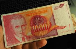 1992 YUGOSLAVYA 1.000 DİNAR ÇT